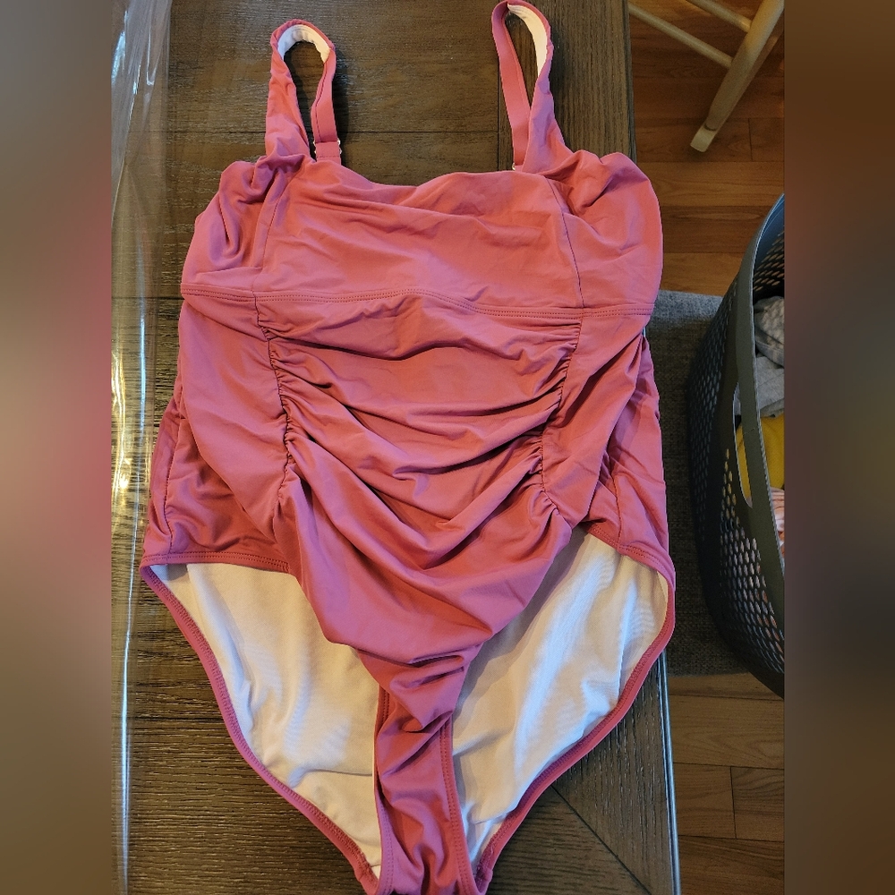 Pink One-Piece Swimsuit